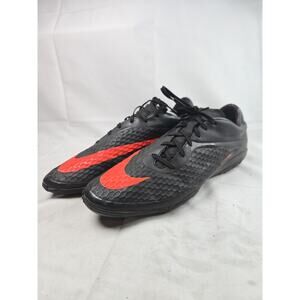 Nike HyperVenom Phelon TF Black Orange 599846-080 Size Mens 13